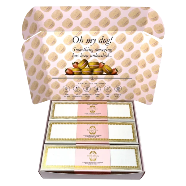 Dog Macaron Combo Gift Box (18 French Dog Macarons) - Image 3