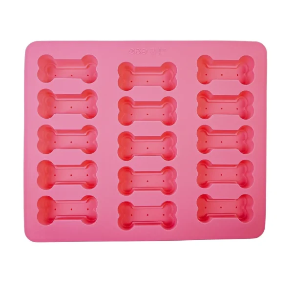 Set of 2 Pet Treat Baking Tray- Freeze, Bake, Microwave (Bones & Paws) - Image 5