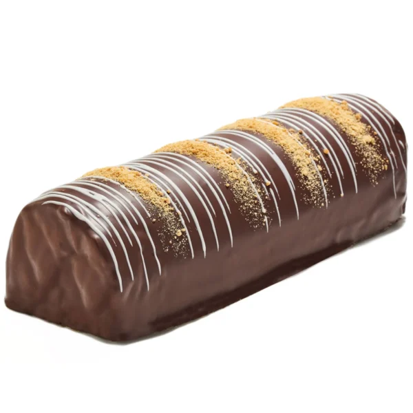 Fancy Chocolate Truffle Halva Log, Kosher - Image 2