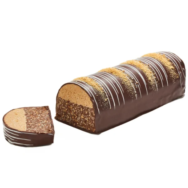 Fancy Chocolate Truffle Halva Log, Kosher - Image 3