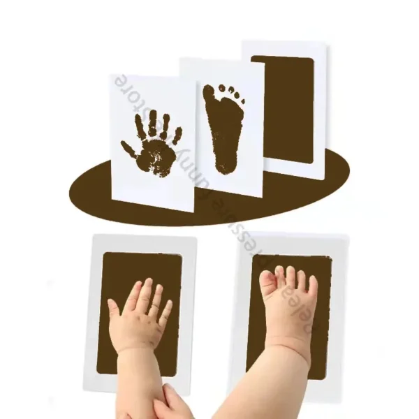 DIY Kit for Souvenir Feet/Handprints on white background Multivariant - Image 10