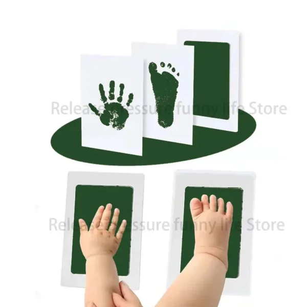 DIY Kit for Souvenir Feet/Handprints on white background Multivariant - Image 12