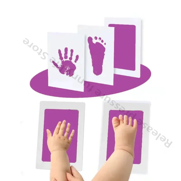 DIY Kit for Souvenir Feet/Handprints on white background Multivariant - Image 13