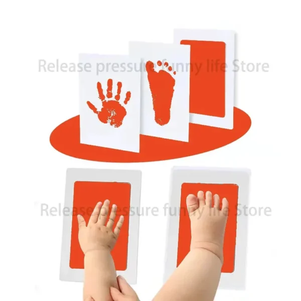 DIY Kit for Souvenir Feet/Handprints on white background Multivariant - Image 17