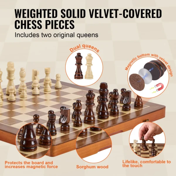 Wooden Chess Set - Image 4