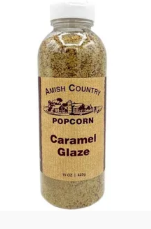 Amish Country Popcorn | Sweet Caramel Glaze - 15 oz