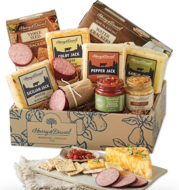 Harry & David ~ Meat and Cheese Gift Set