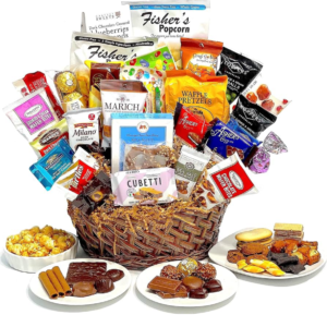 Chocolate-Lovers Gift Basket ~ Include Your Logo & Select Your Size